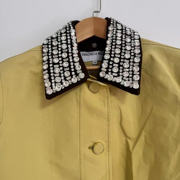 NWOT!Veronica Beard Arlen Dickey Coat - Picture 9 of 14